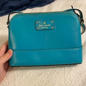 Teal Kate spade crossbody